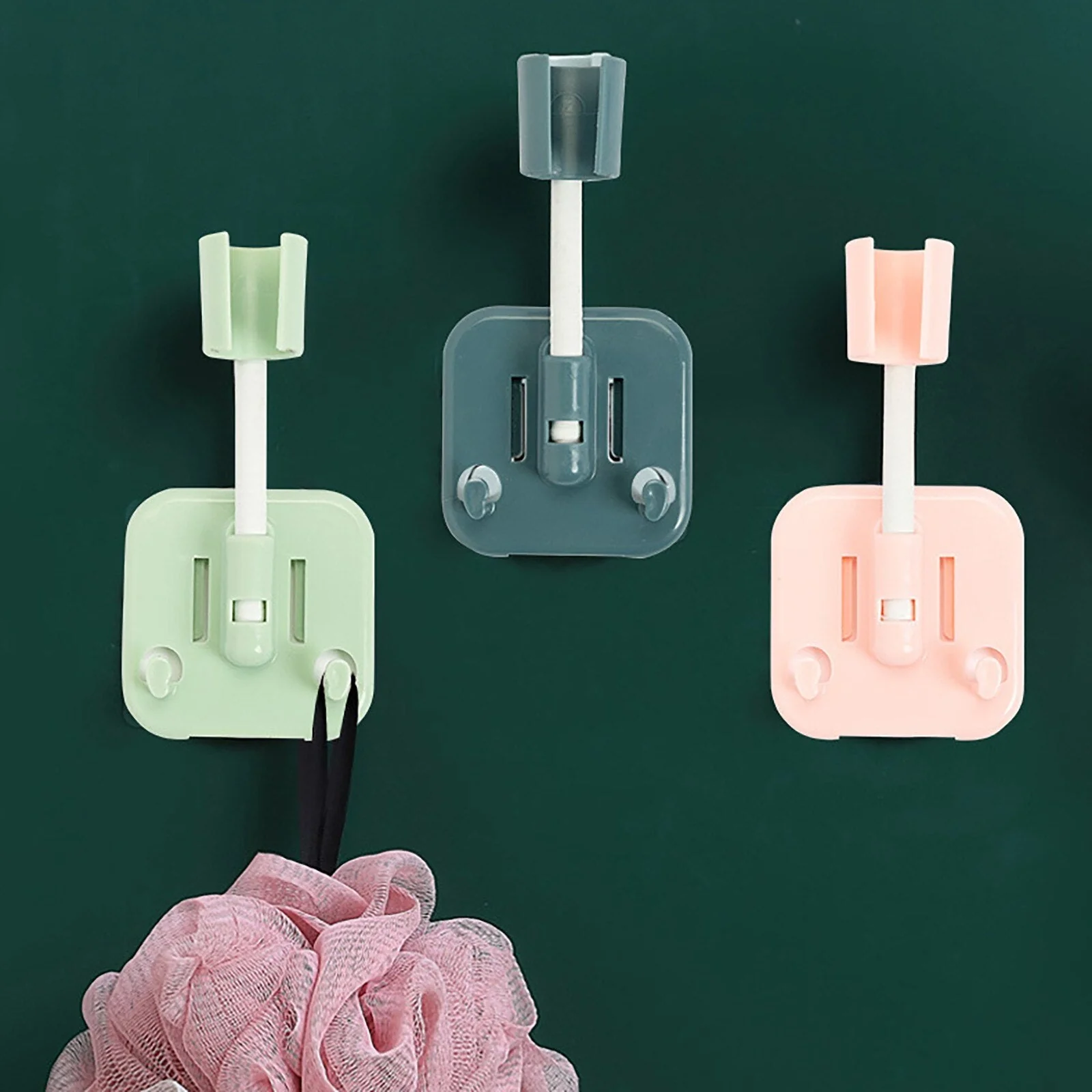 Portable Shower Universal Adjustable Shower Stand With Hook. - Image 3